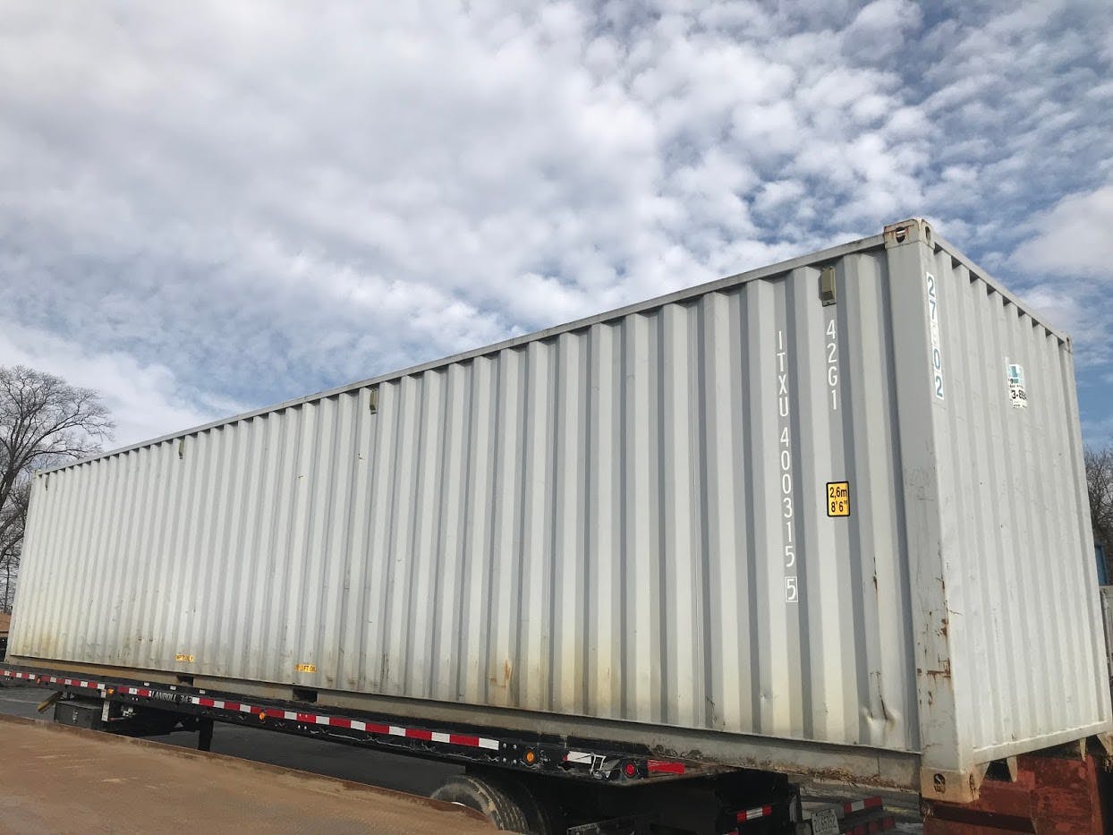 40 shipping container trailers for sale in hungary