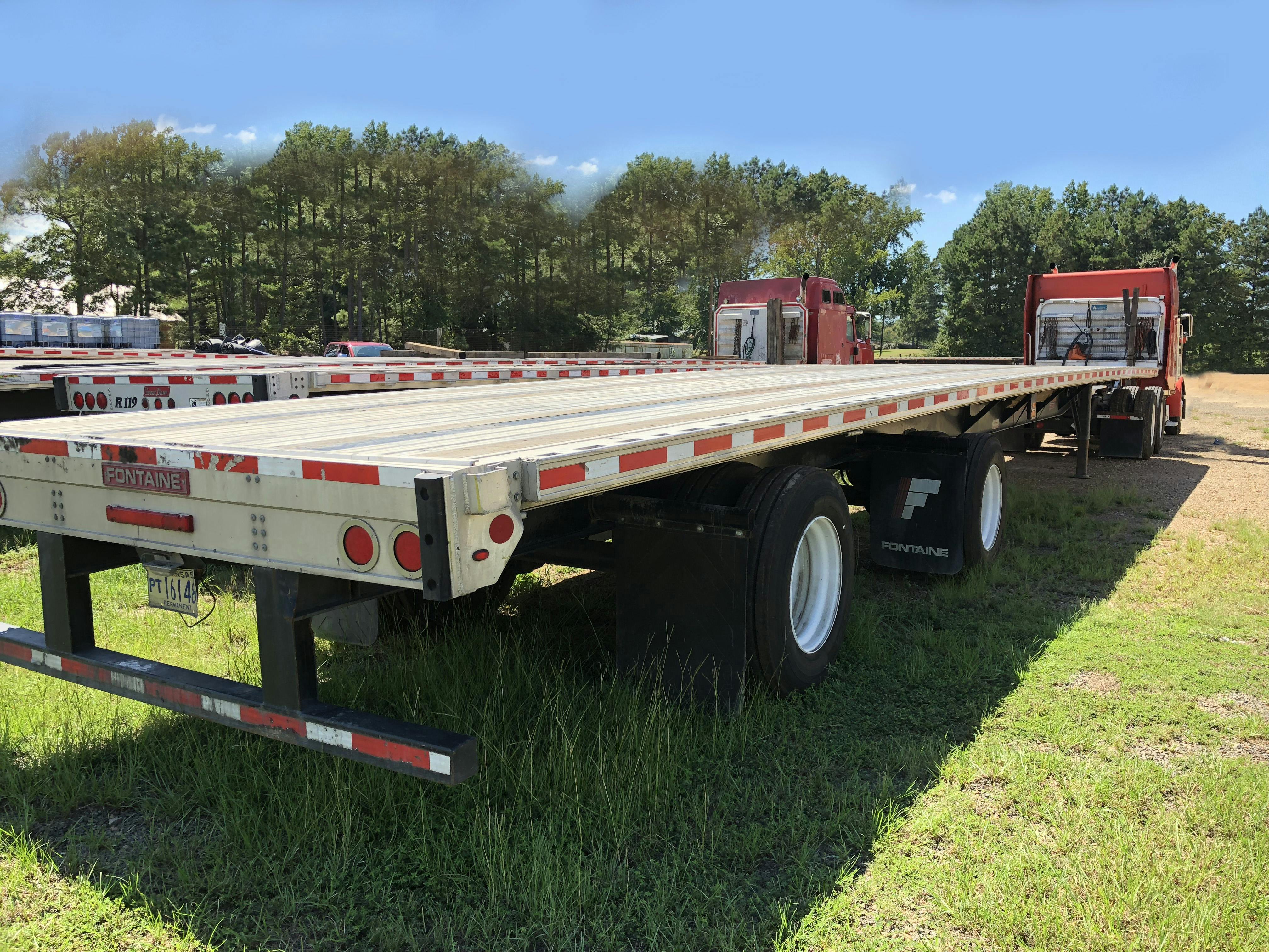 2016 fontaine composite flatbed trailer for sale #1092853 ar.