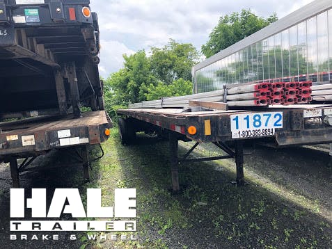 Steel Extendable Flatbed 011872 1999fontaine Hale Trailer
