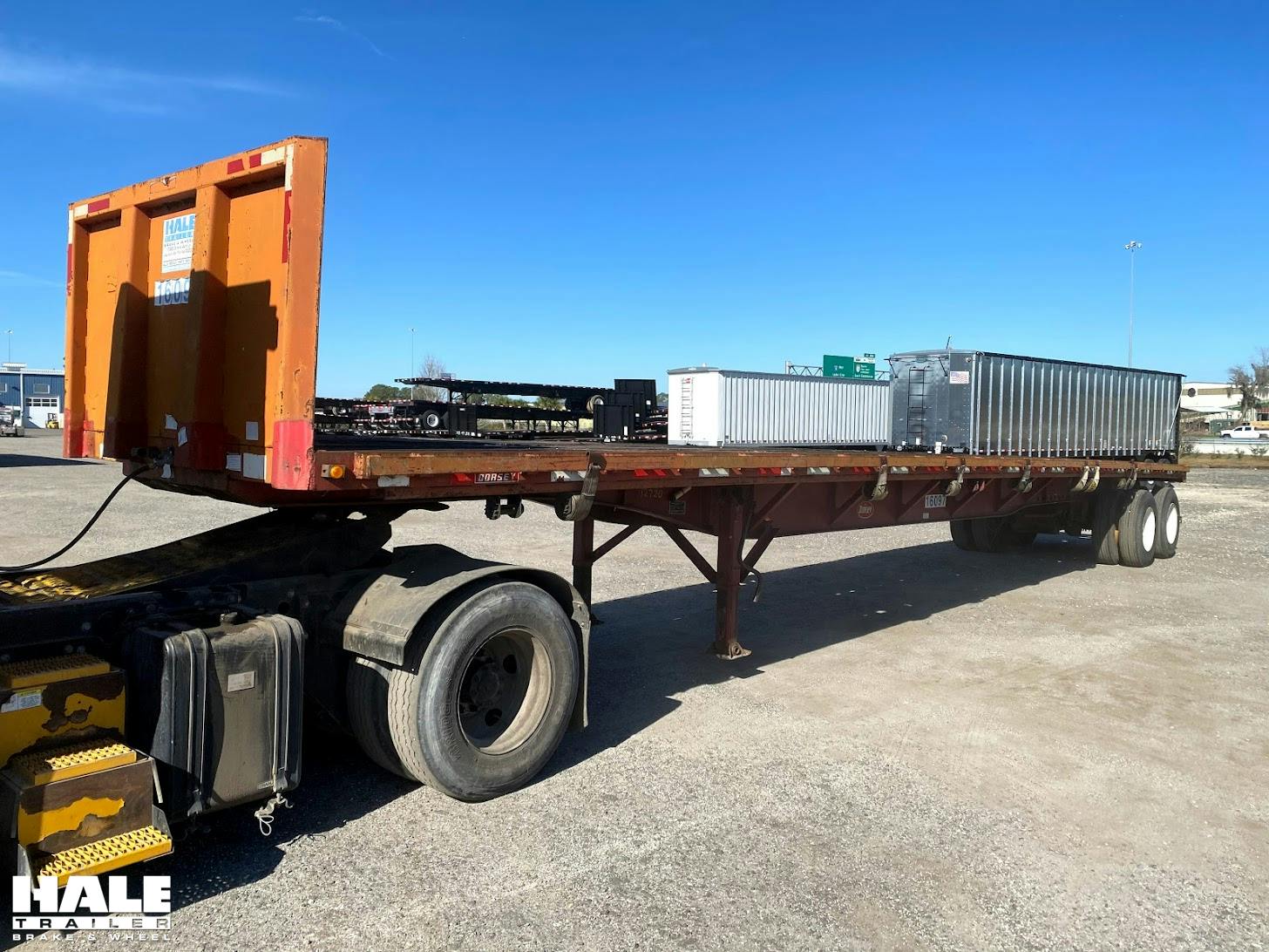 Steel Flatbed 016097 2003dorsey Hale Trailer