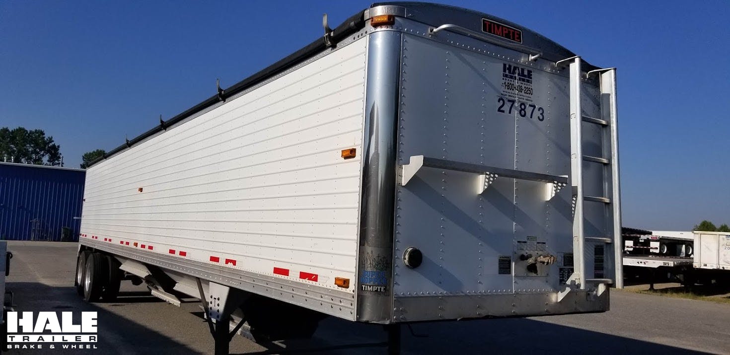 Hopper Bottom 027873 2009timpte Hale Trailer